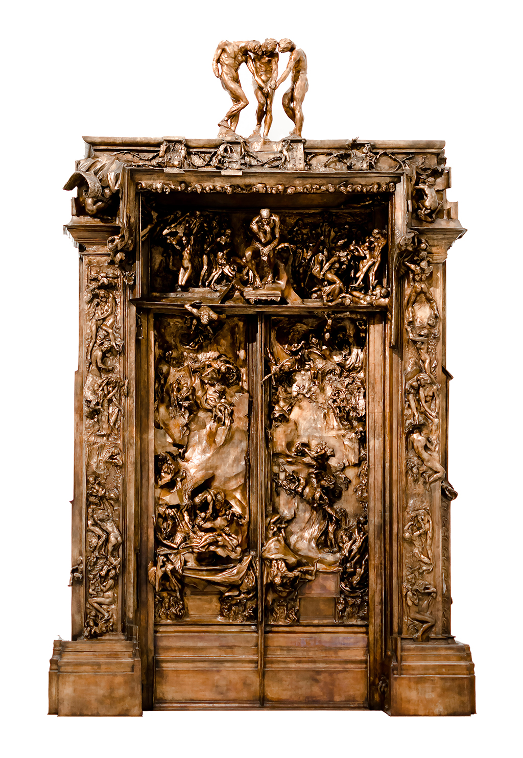 The Gates of Hell in Detail Auguste Rodin